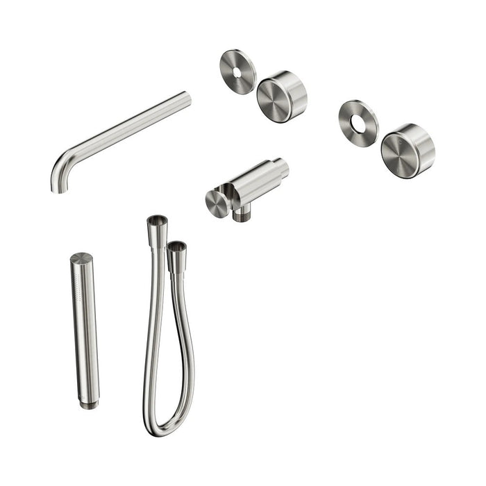 Nero Serenity Progressive Shower System With Spout And Slim Shower - Metal Handle
