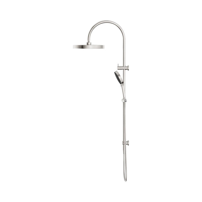 1230mm Nero Serenity Round Brass Twin Shower