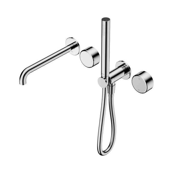 Nero Serenity Progressive Shower System With Spout And Slim Shower - Metal Handle
