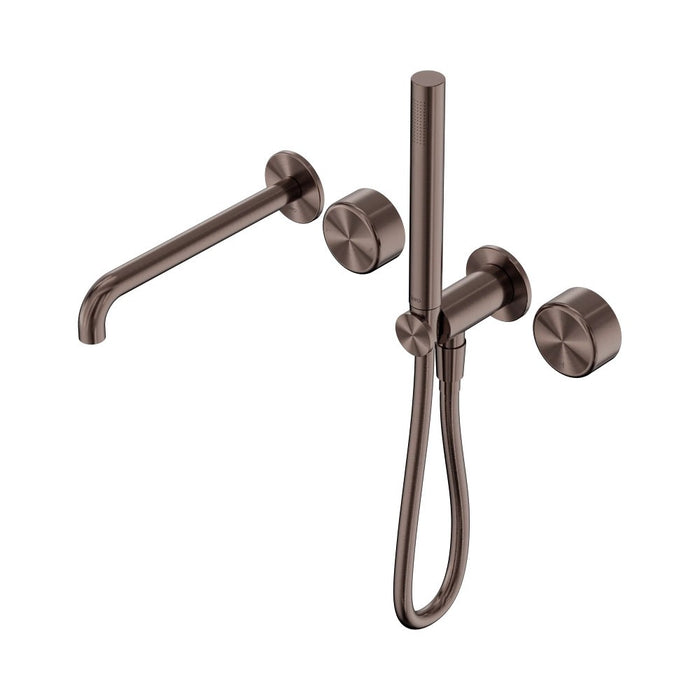Nero Serenity Progressive Shower System With Spout And Slim Shower - Metal Handle