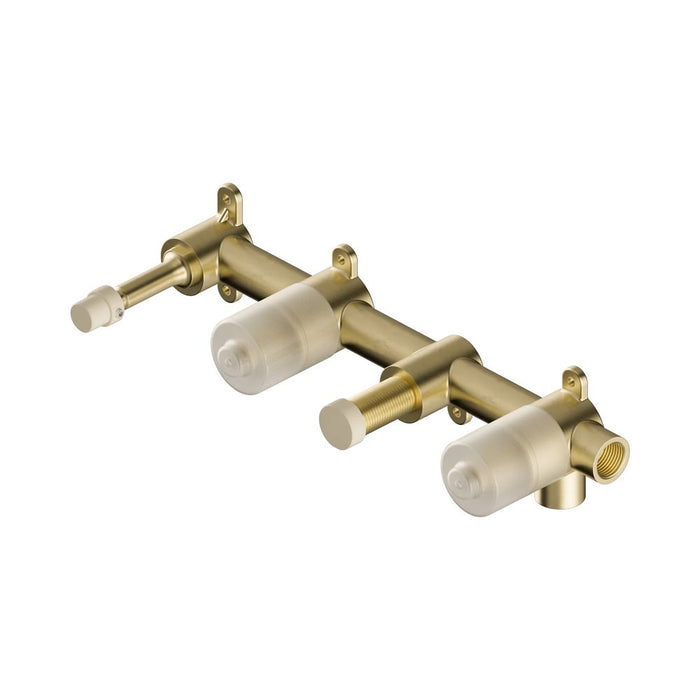 Nero Serenity Progressive Shower System With Spout And Slim Shower - Metal Handle