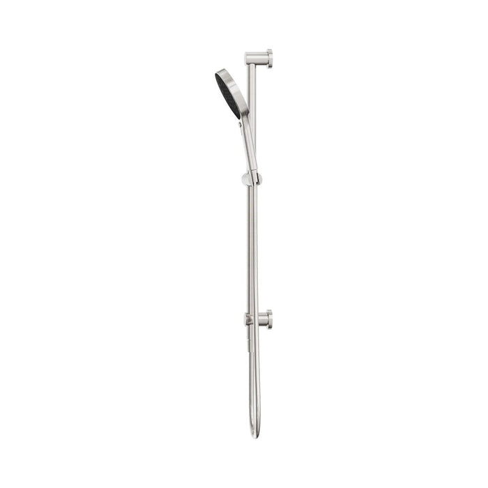 705mm Nero Serenity Round Brass Rail Shower