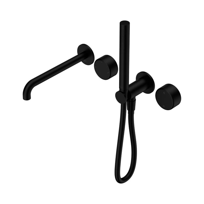 Nero Serenity Progressive Shower System With Spout And Slim Shower - Metal Handle