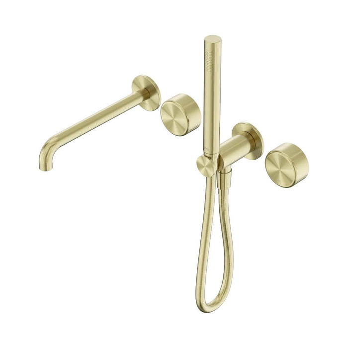 Nero Serenity Progressive Shower System With Spout And Slim Shower - Metal Handle