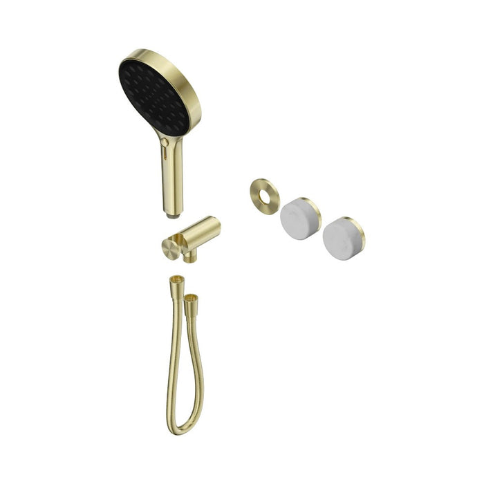 Nero Serenity Progressive Shower System And Hand Shower - Carrara Handle