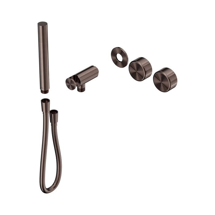 Nero Serenity Progressive Shower System And Slim Shower - Metal Handle