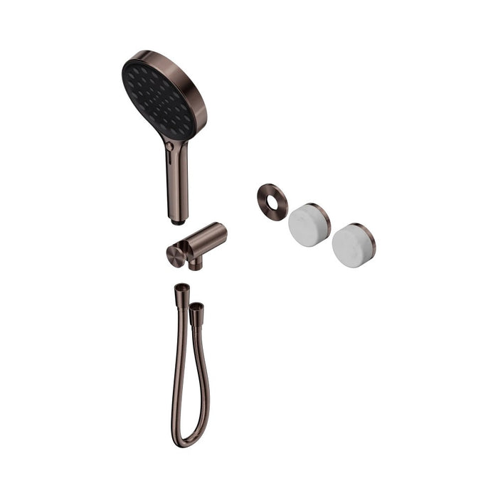Nero Serenity Progressive Shower System And Hand Shower - Carrara Handle