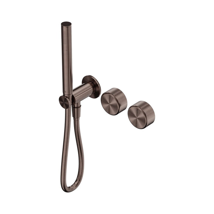 Nero Serenity Progressive Shower System And Slim Shower - Metal Handle