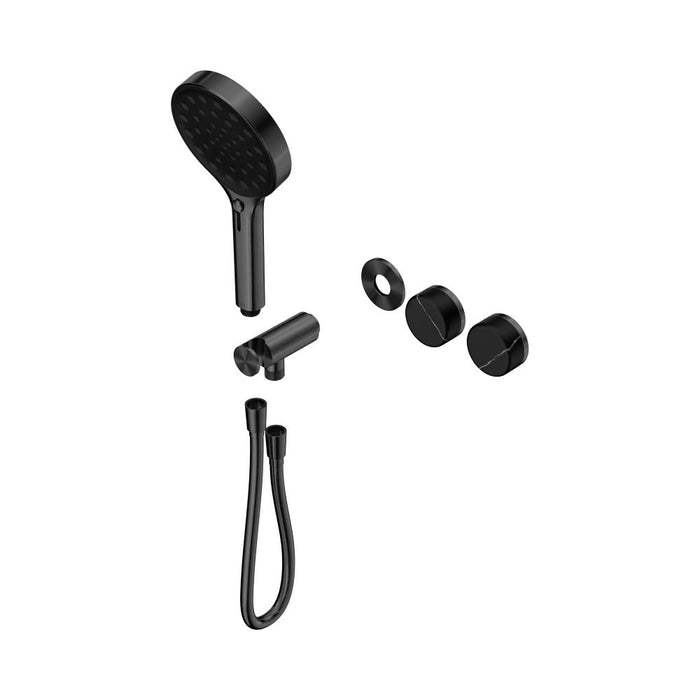 Nero Serenity Progressive Shower System And Hand Shower - Marquina Black Handle