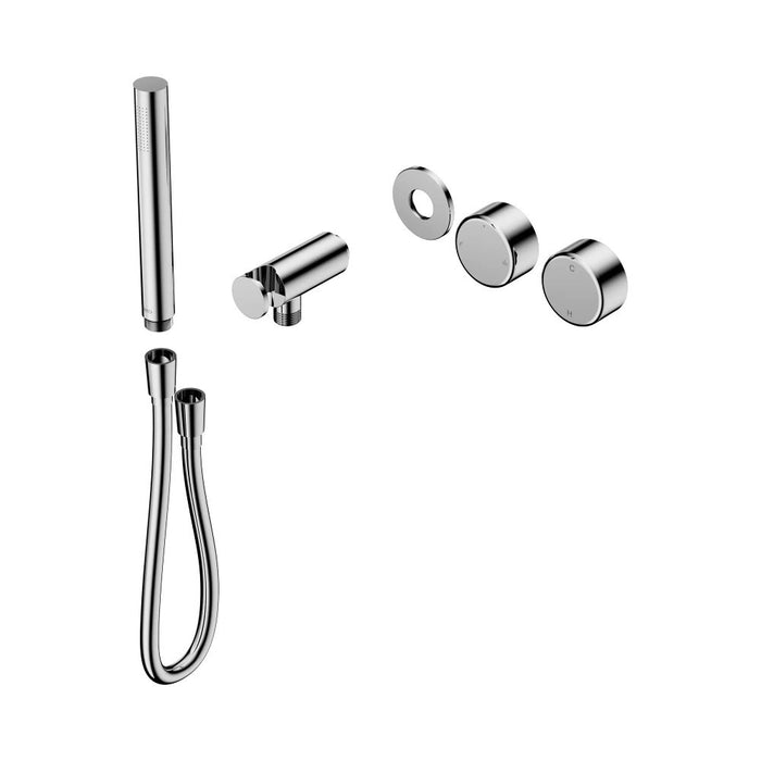 Nero Serenity Progressive Shower System And Slim Shower - Metal Handle