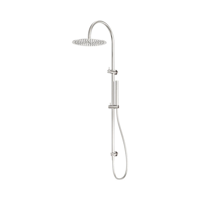 1227mm Nero Zen SS316L Round Twin Shower