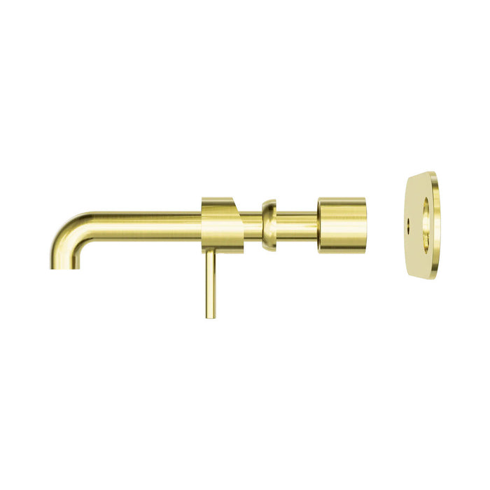 230mm Nero Zen 316L Stainless Steel Wall Basin/Bath Mixer