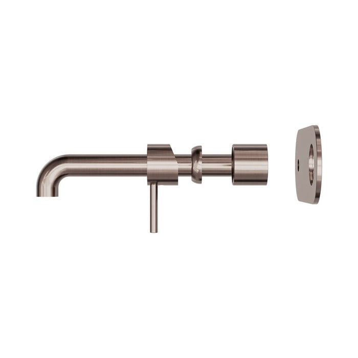 230mm Nero Zen 316L Stainless Steel Wall Basin/Bath Mixer