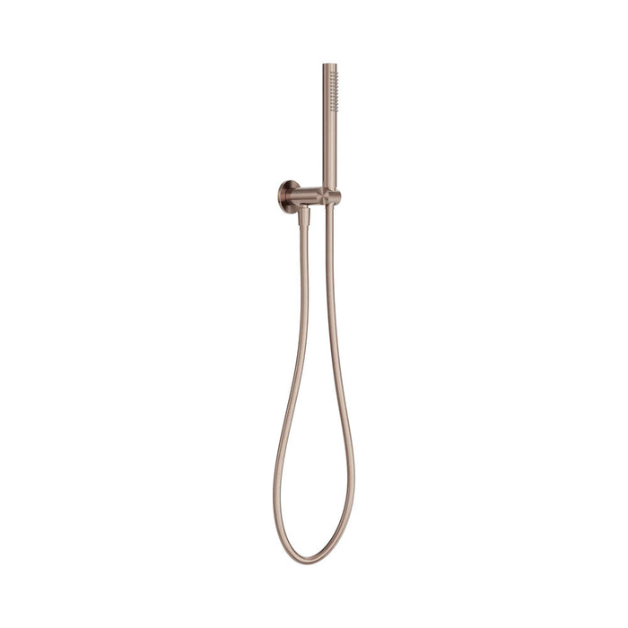 216mm Nero Zen SS316L Round Hand Held Shower On Bracket