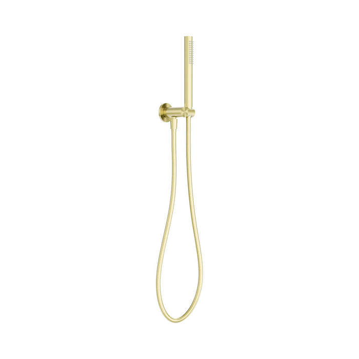 216mm Nero Zen SS316L Round Hand Held Shower On Bracket