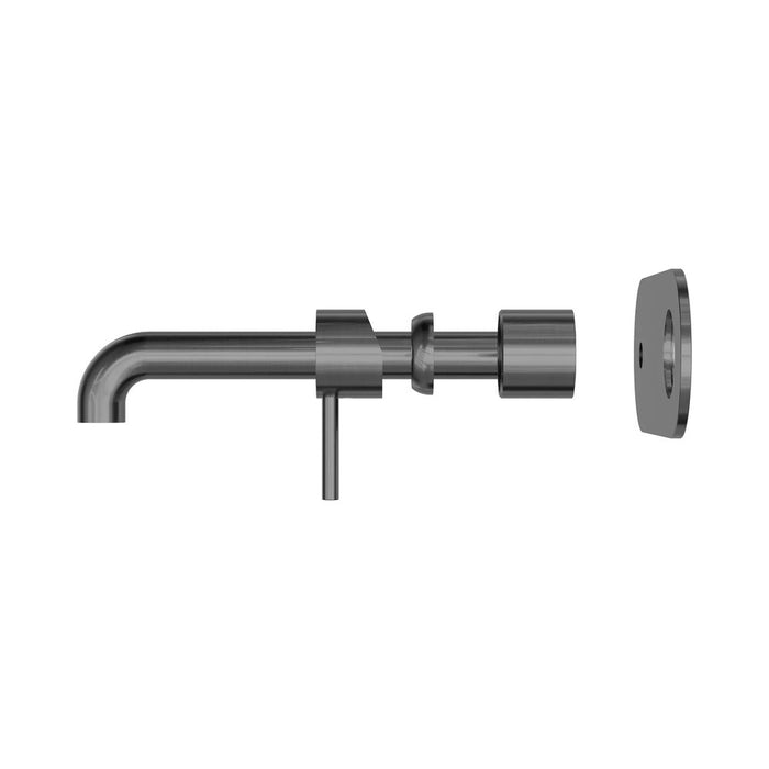 230mm Nero Zen 316L Stainless Steel Wall Basin/Bath Mixer