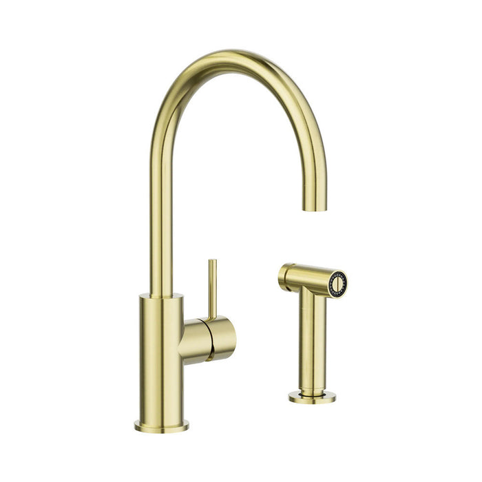 Nero Zen 316L Stainless Steel With Hand Spray Kitchen Mixer