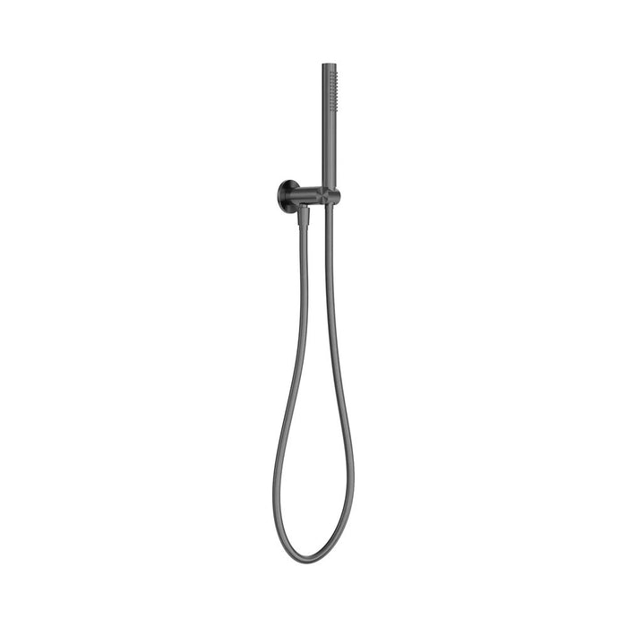 216mm Nero Zen SS316L Round Hand Held Shower On Bracket