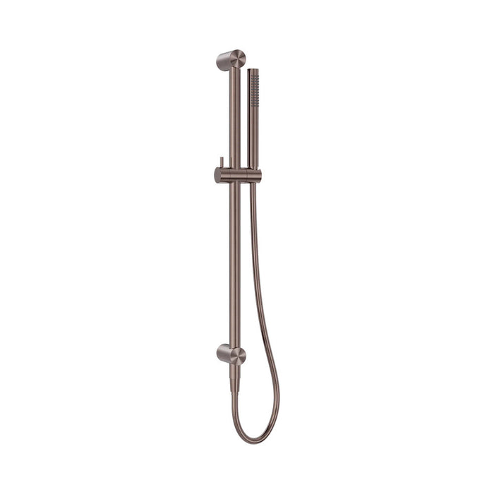 725mm Nero Zen SS316L Round Rail Shower