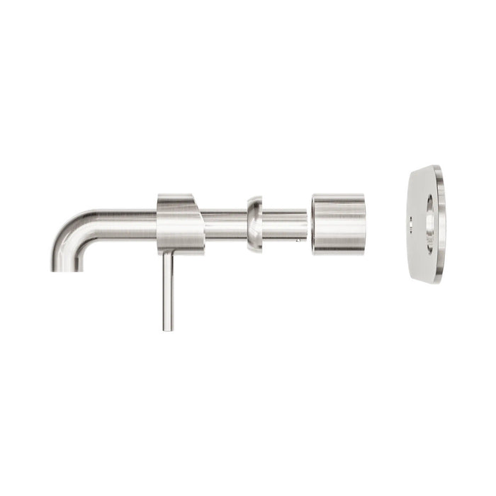 185mm Nero Zen 316L Stainless Steel Wall Basin/Bath Mixer