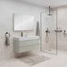700/1000/1200*450*610mm Fienza Encanto Thermo-Laminated Wall Hung Vanity With Solid Surface Basin Top