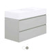 700/1000/1200*450*610mm Fienza Encanto Thermo-Laminated Wall Hung Vanity With Solid Surface Basin Top