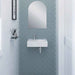 600*425*150mm Fienza Reba Gloss White Ceramic Rectangle Wall Hung Basin