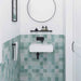 600*425*150mm Fienza Reba Gloss White Ceramic Rectangle Wall Hung Basin