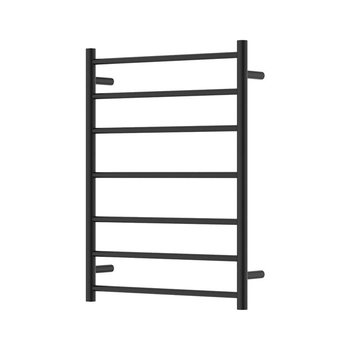 600*800*122mm Fienza Isabella 7 Bar Stainless Steel Round Heated Towel Rail