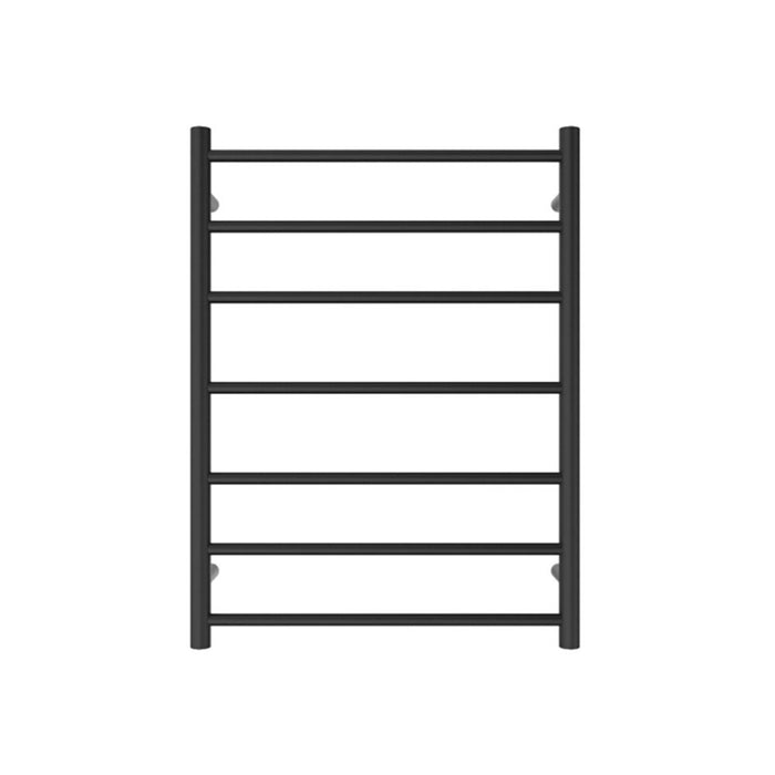 600*800*122mm Fienza Isabella 7 Bar Stainless Steel Round Heated Towel Rail