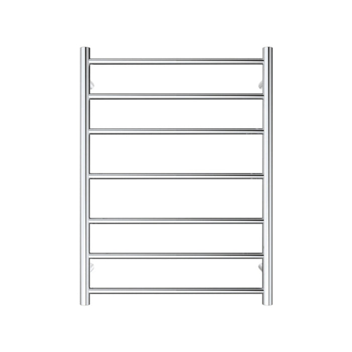 600*800*122mm Fienza Isabella 7 Bar Stainless Steel Round Heated Towel Rail