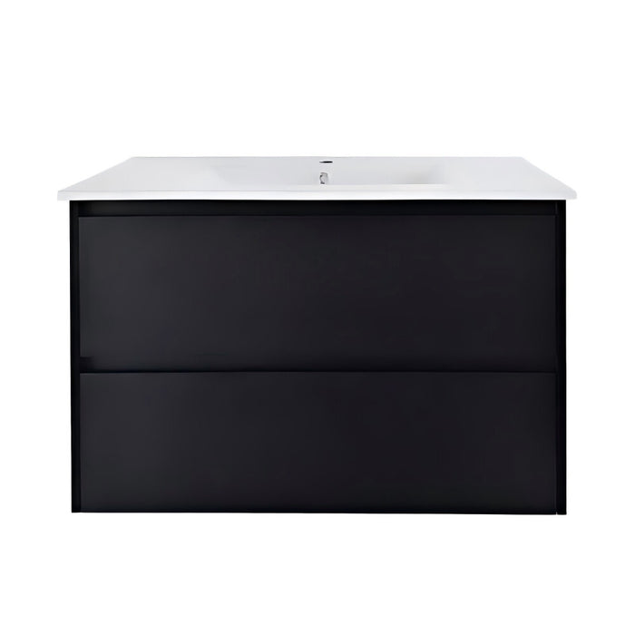 600-1800*450*560mm Mercio Hera Black Oak MDF Wall Hung Vanity