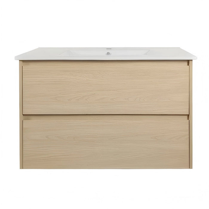 600-1800*450*560mm Mercio Hera Tas Oak MDF Wall Hung Vanity