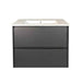 600-1800*450*560mm Mercio Hera Black Oak MDF Wall Hung Vanity