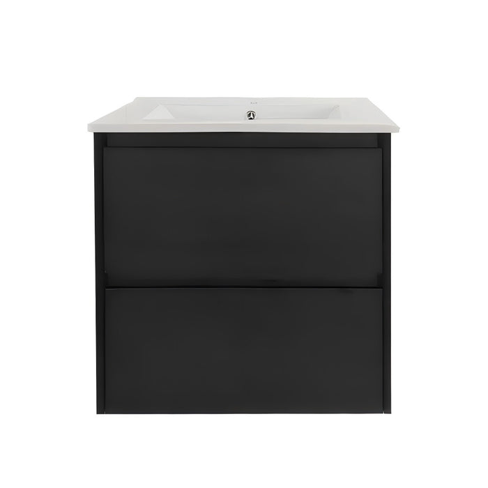 600-1800*450*560mm Mercio Hera Black Oak MDF Wall Hung Vanity