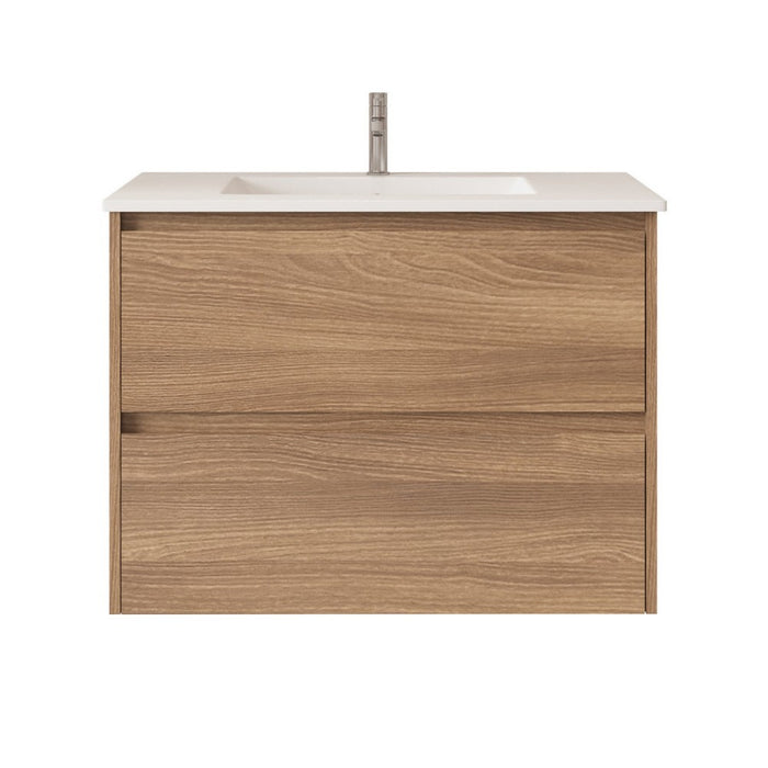 600-1500*450*560mm Mercio Hera Elegant Oak MDF Wall Hung Vanity