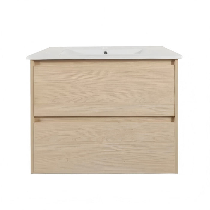 600-1800*450*560mm Mercio Hera Tas Oak MDF Wall Hung Vanity