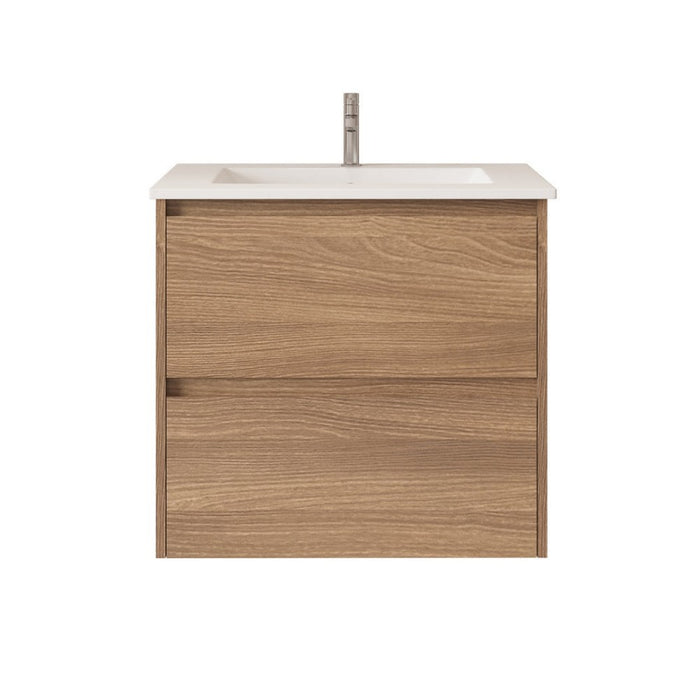 600-1500*450*560mm Mercio Hera Elegant Oak MDF Wall Hung Vanity