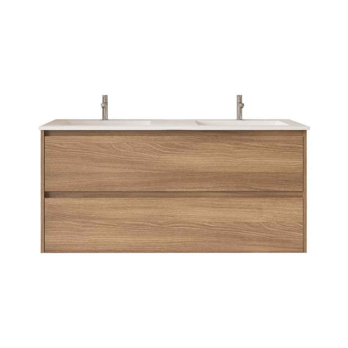 600-1500*450*560mm Mercio Hera Elegant Oak MDF Wall Hung Vanity