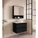 600-1800*450*560mm Mercio Hera Black Oak MDF Wall Hung Vanity