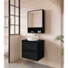 600-1800*450*560mm Mercio Hera Black Oak MDF Wall Hung Vanity