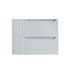 600-1500*455*830mm Infinity Sersi White High-Moisture Resistant Plywood Fluted Wall Hung Bathroom Vanity
