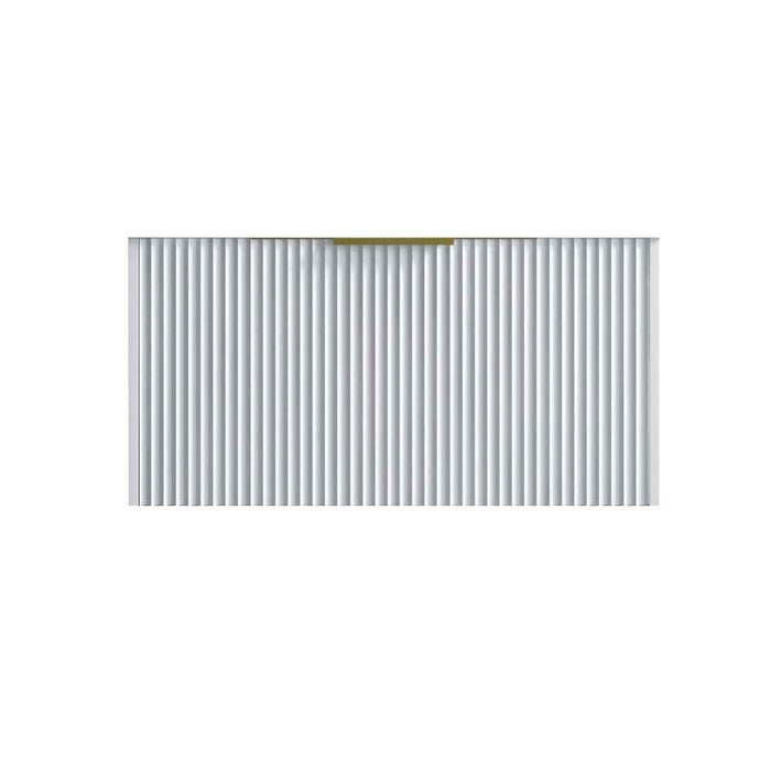 600-1500*455*830mm Infinity Thena White High-Moisture Resistant Plywood Fluted Wall Hung Bathroom Vanity