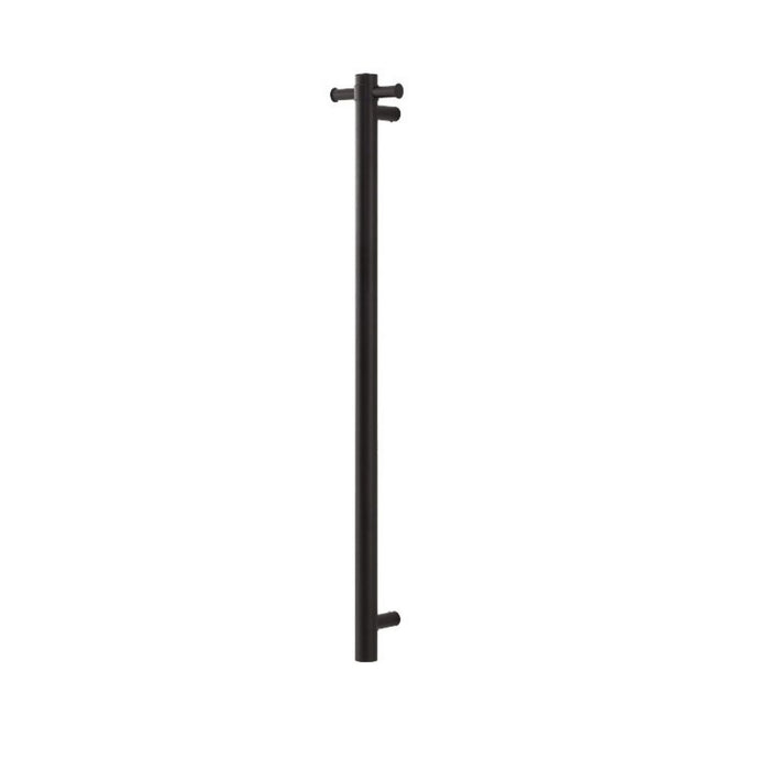 950mm Aquaperla Round Vertical Single Electric Heated Towel Rail