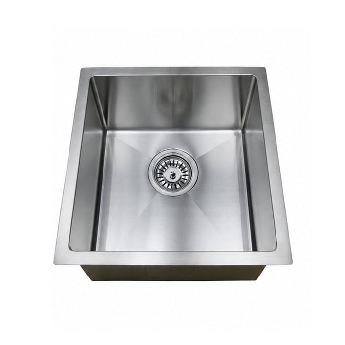 450/600/750*450*220mm Poseidon Stainless Steel Square Single Bowl Kitchen Sink