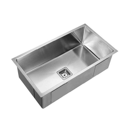 760*400*235mm Poseidon Stainless Steel Square Single Bowl Top/Undermount Kitchen Sink