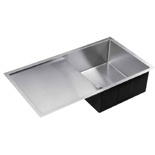 810*450*235mm Poseidon Stainless Steel Square Single Bowl Top/Undermount Kitchen Sink With Drainer