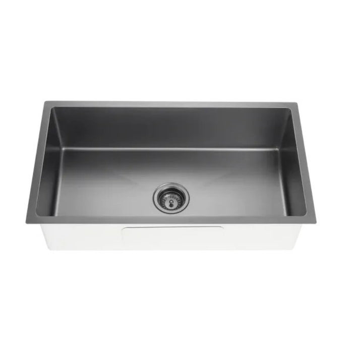 810*450*220mm Poseidon Crystal Sands PVD Nano Stainless Steel Square Single Bowl Kitchen Sink