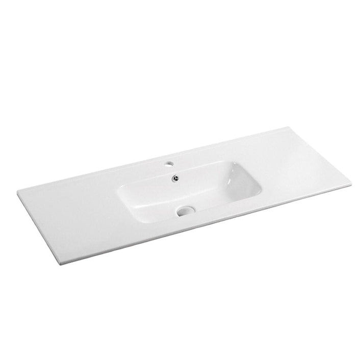 1200*455*520mm For Single Bowl Lukka Ridgewood Modern Sandy Oak Plywood Wall Hung Vanity
