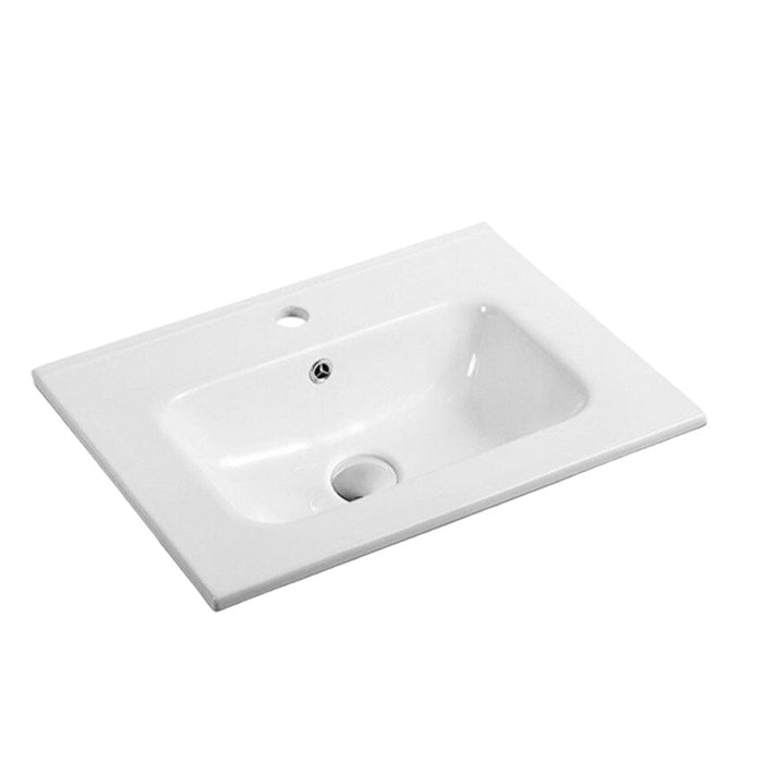 600*455*520mm Lukka Ridgewood Modern Sandy Oak Plywood Wall Hung Vanity